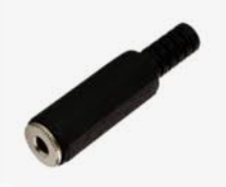 Jack hembra 3.5mm plastico